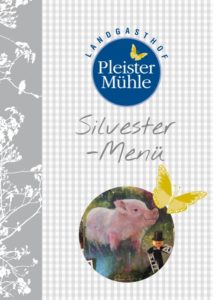 Deckblatt Silvester-Menü